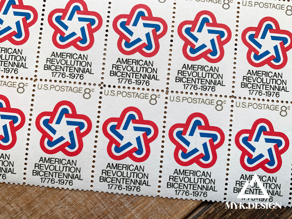 American Revolution Bicentennial 1976 20-50 U.S. Postage Stamps | Face Value 8 Cents | 1971 | Scott 1432