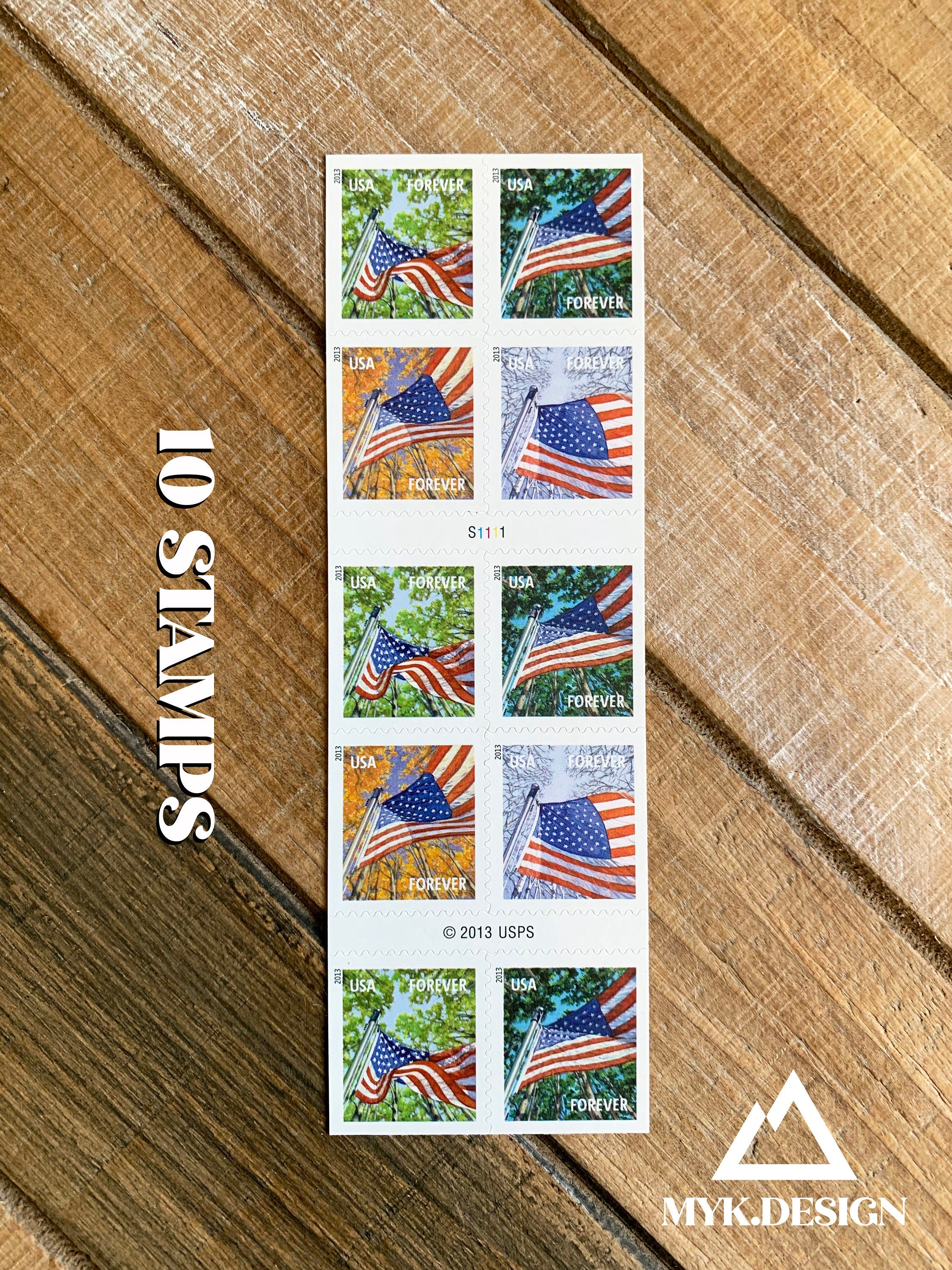 4782-85 - 2013 First-Class Forever Stamp - A Flag for All Seasons