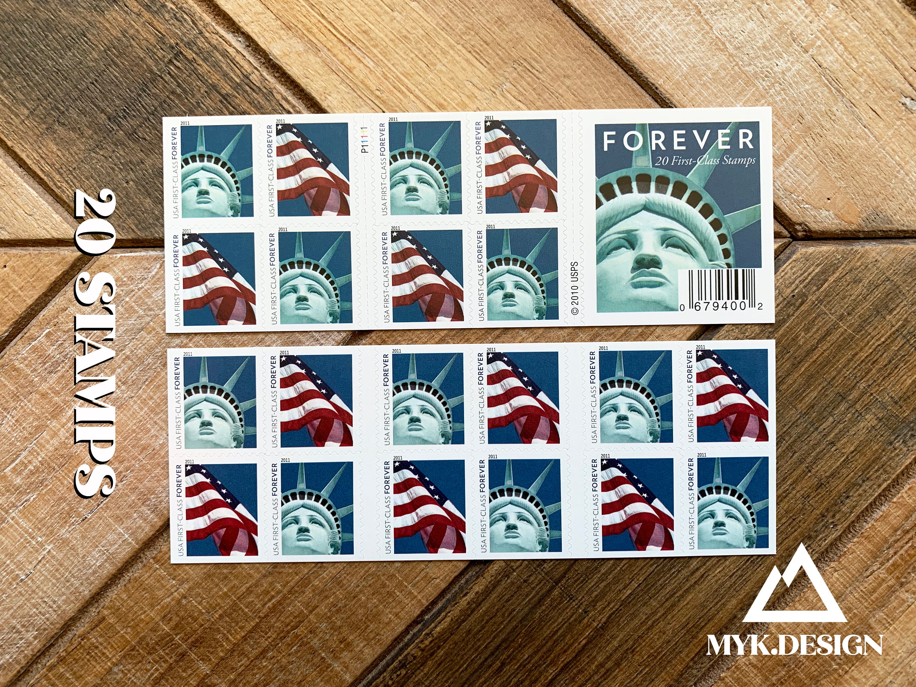 4559-60 - 2011 First-Class Forever Stamp - Lady Liberty and U.S.